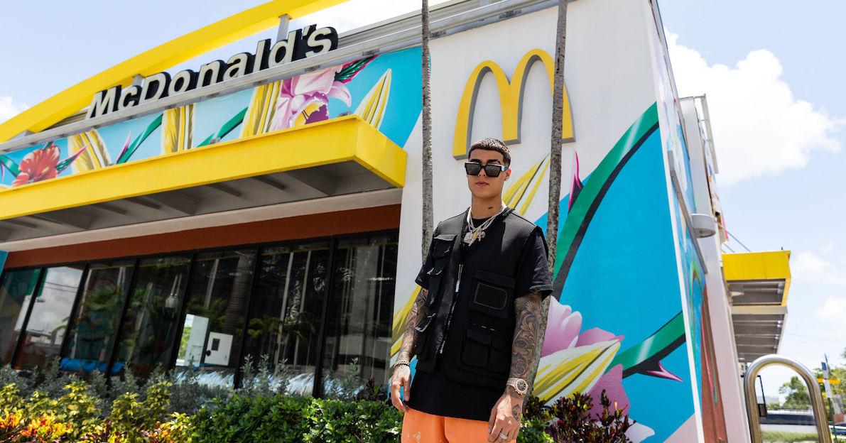 Lunay at Miami McDonald's location