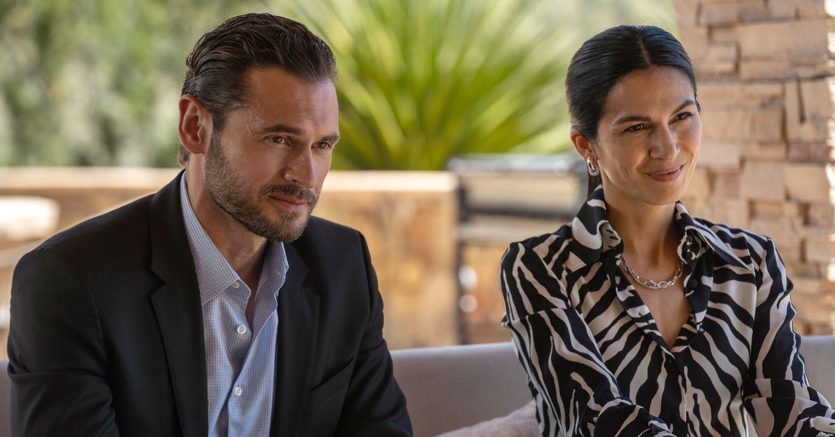Adan Canto and Elodie Yung in 'The Cleaning Lady'