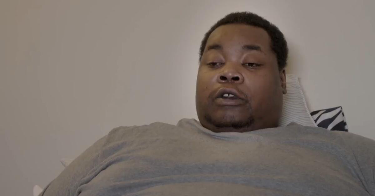 DeShaun Davis in a scene from 'My 600-Lb Life'