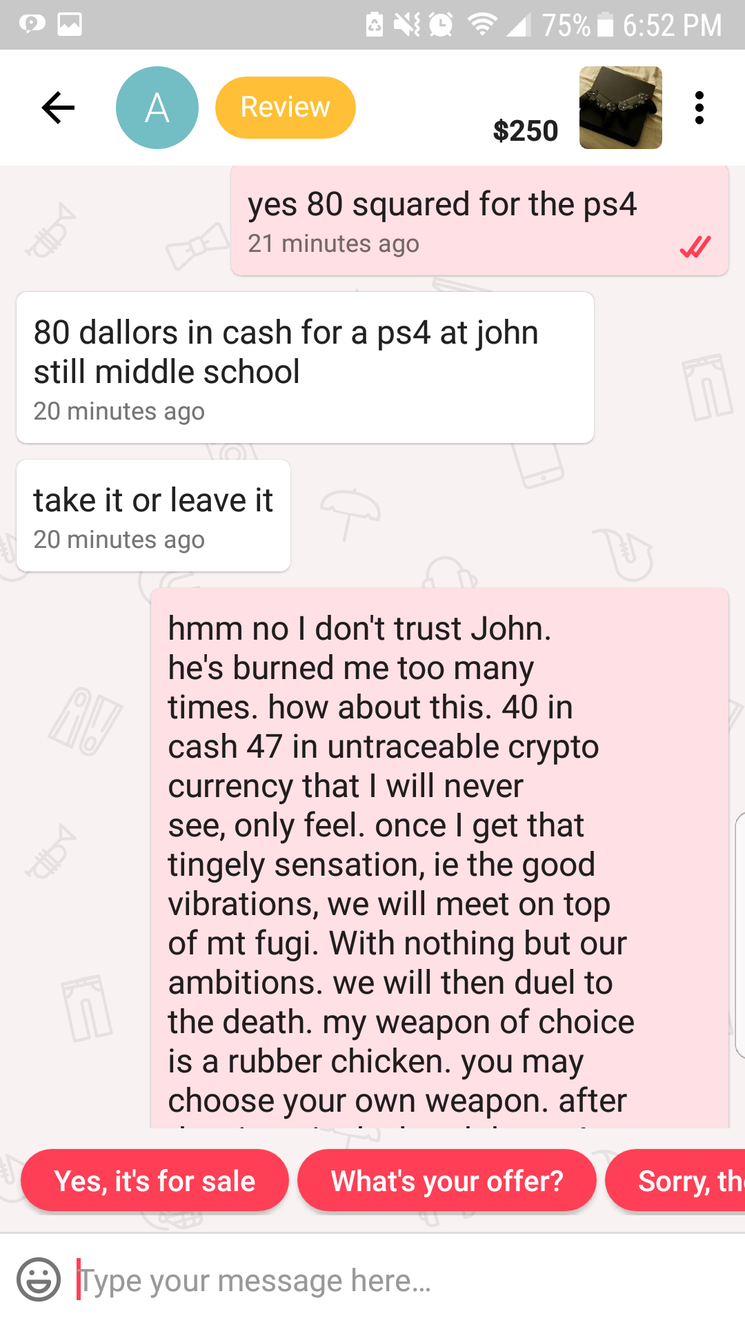 craigslist troll