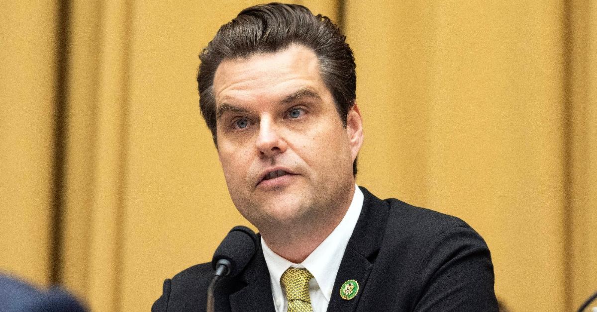 Matt Gaetz questions Merrick Garland during the US House Judiciary Committee hearing ‘Oversight of the U.S. Department of Justice’ i