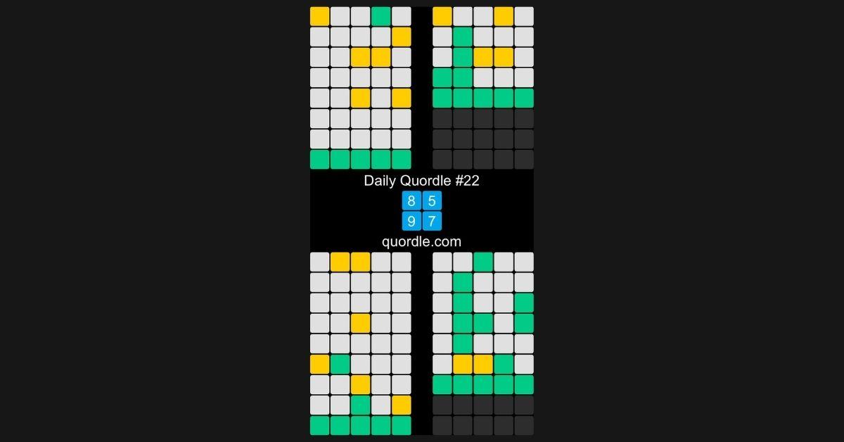 You've played Wordle. But what about Quordle? Your daily puzzle just got  four times as hard