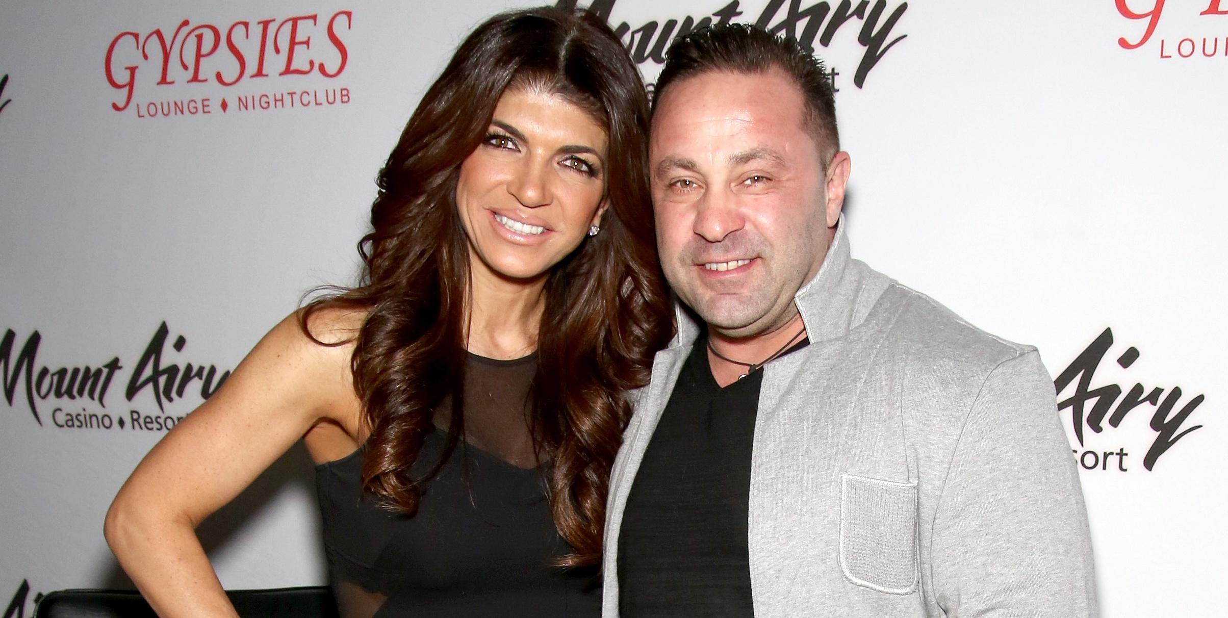 Teresa Giudice and Joe Giudice at the Mount Airy Resort Casino on March 5, 2016