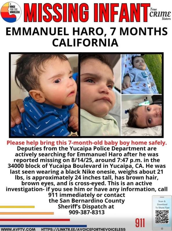Emmanuel Haro's missing poster.