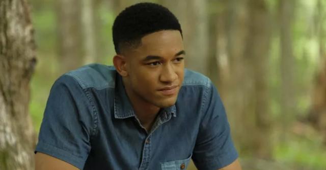 Rafael Waithe in the woods on 'Legacies'.