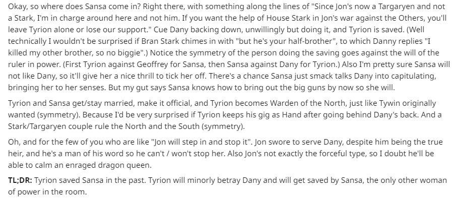 got tyrion betray daenerys theory