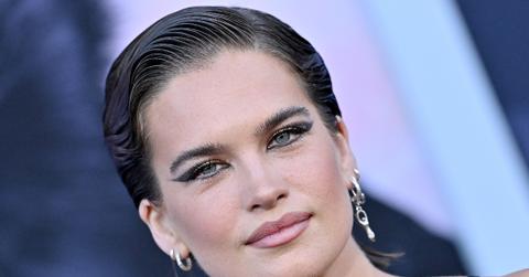 Stormi smiling on red carpet