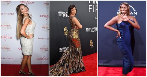 (l-r): Farrah Abraham, Cardi B, and NeNe Leakes