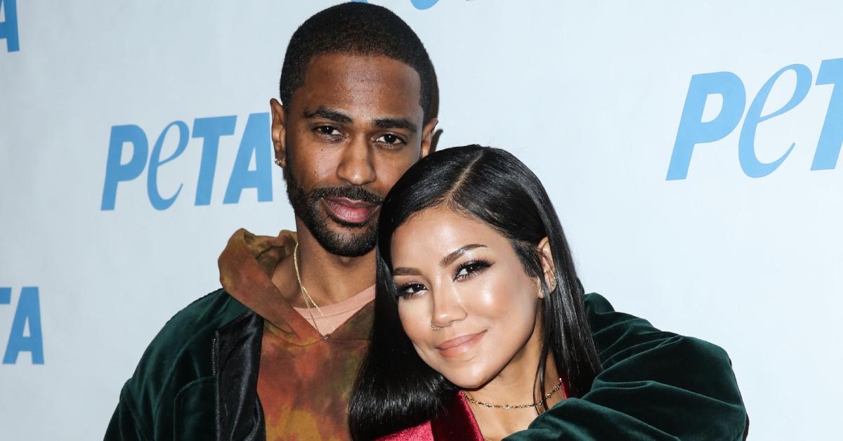 (l-r): Big Sean and Jhene Aiko