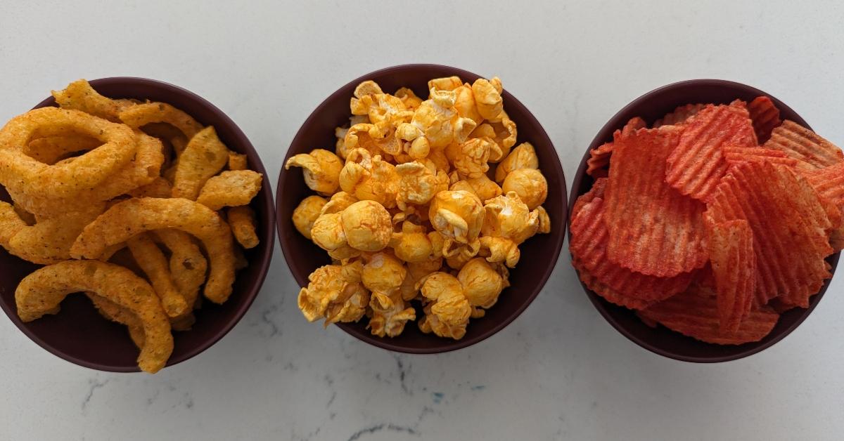 Frito-Lay Flamin' Hot Chips and Smartfood Popcorn