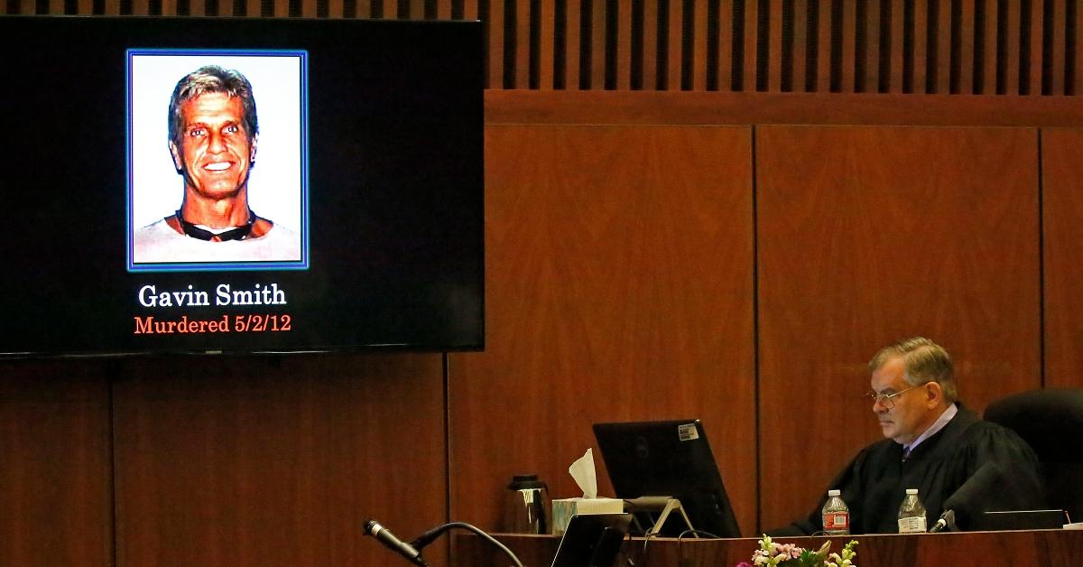 Judge Stephen A. Marcus listens as Deputy District Attorney Bobby Grace delivers the prosecution closing arguement against John Creech