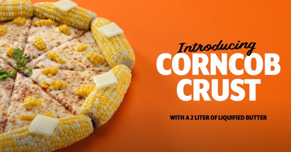 Corncob Crust Pizza