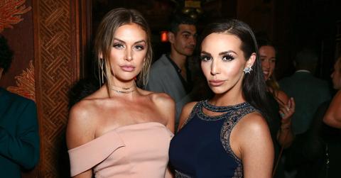 Lala Kent and Scheana Marie attend the 'This Is LA' Premiere Party at Yamashiro Hollywood