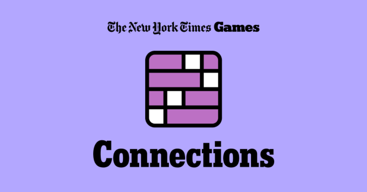 The logo for Connections. 