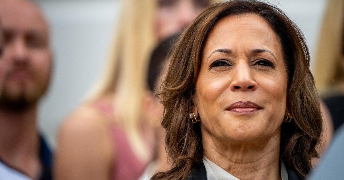 U.S. Vice President Kamala Harris attends an NCAA championship teams celebration on the South Lawn of the White House on July 22, 2024 in Washington, DC. U.S. President Joe Biden abandoned his campaign for a second term after weeks of pressure from fellow Democrats to withdraw and just months ahead of the November election, throwing his support behind Harris. (Photo by Andrew Harnik/Getty Images)