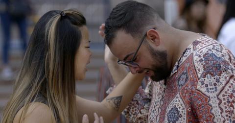 Woman Praying With Man Pray Away Netflix