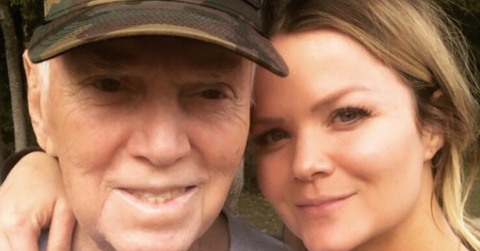 Amy Moffett-Brown and her father Harvey Clifton Moffett