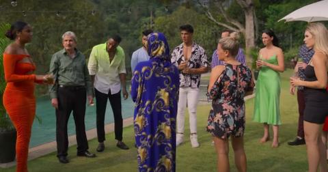 The Mole's Season 2 cast by the pool