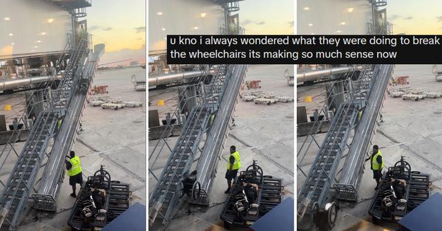 American Airlines mishandling wheelchairs TikTok