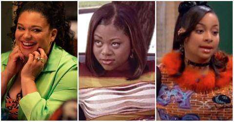 (l-r): Michelle Buteau as Mavis, Countess Vaughn as Kim Parker, and Raven Symone as Raven Baxter