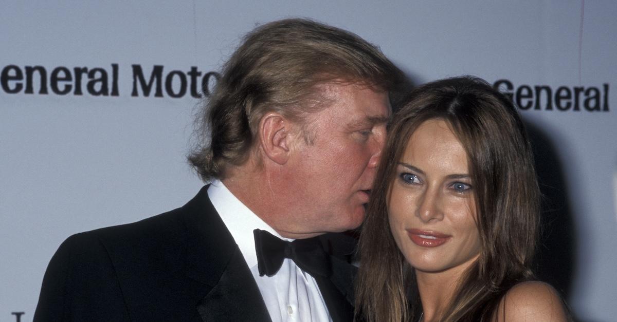 Melania and Donald Trump at 18th Annual CFDA American Fashion Awards