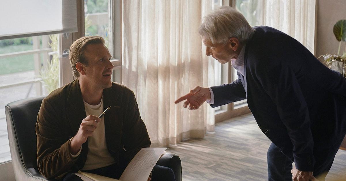 Jason Segel and Harrison Ford in 'Shrinking'