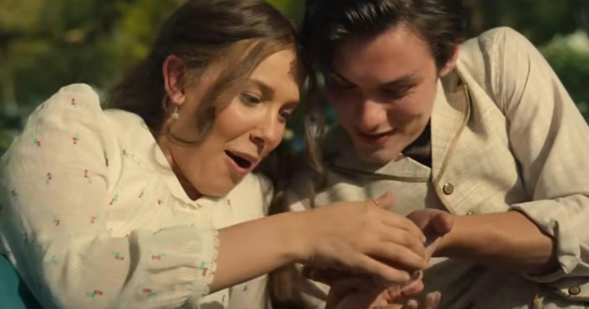 Millie Bobby Brown and Louis Partridge in 'Enola Homes Season 3'