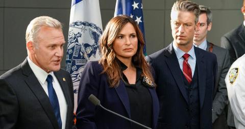 Olivia Benson and Chief McGrath in 'SVU'