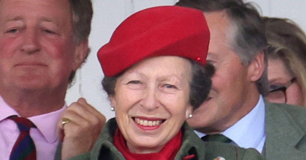 Princess Anne smiling at an event.