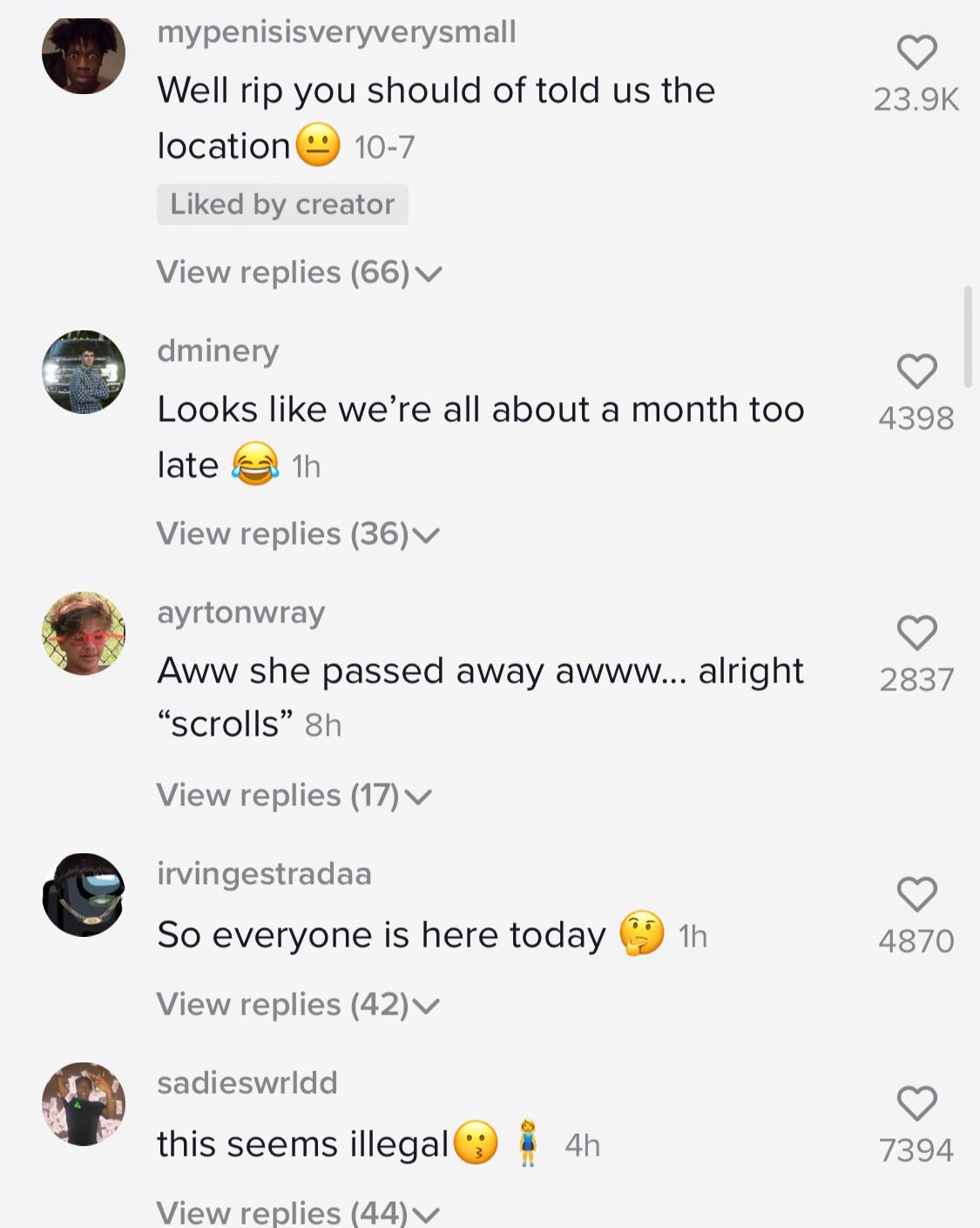 tiktok wireless comments