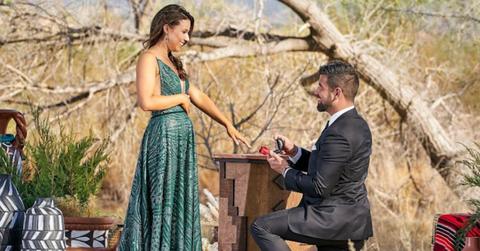 Black Monyes proposing to Katie Thurston on 'The Bachelorette'.
