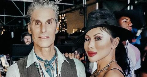 Perry Farrell and his wife at Lollapalooza