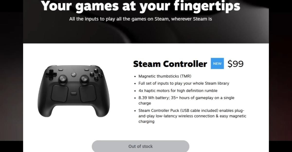 When Will Steam Controllers Restock?