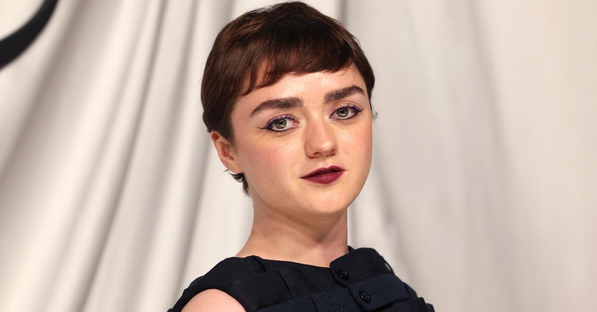 Maisie Williams attends the #BoF500 Gala during Paris Fashion Week at Shangri-La Hotel Paris on September 30, 2023 in Paris