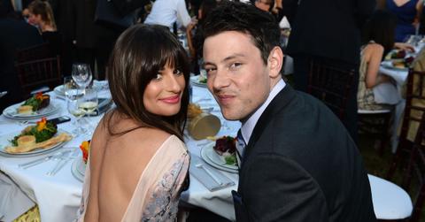 Lea Michele and Cory Monteith