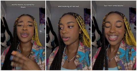 mom on plane steals seat