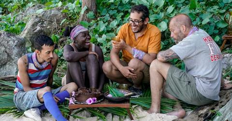 Romeo, Maryanne, Omar, and Mike in 'Survivor 42'