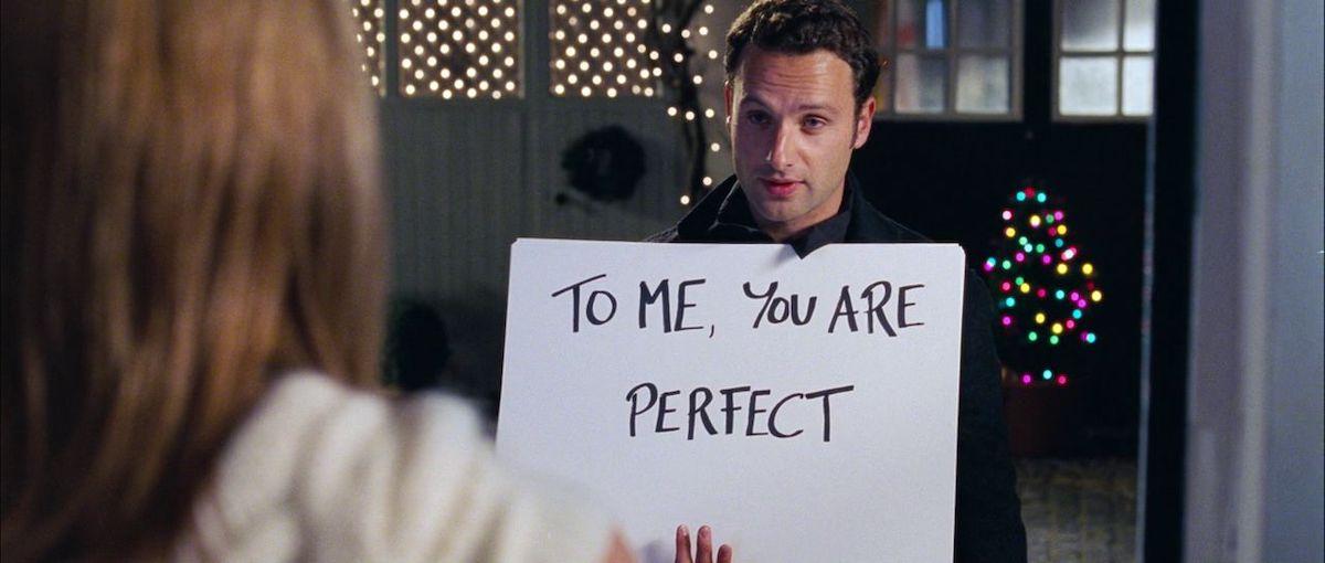 A scene from 'Love Actually'