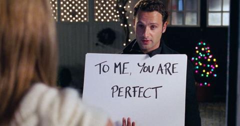 A scene from 'Love Actually'