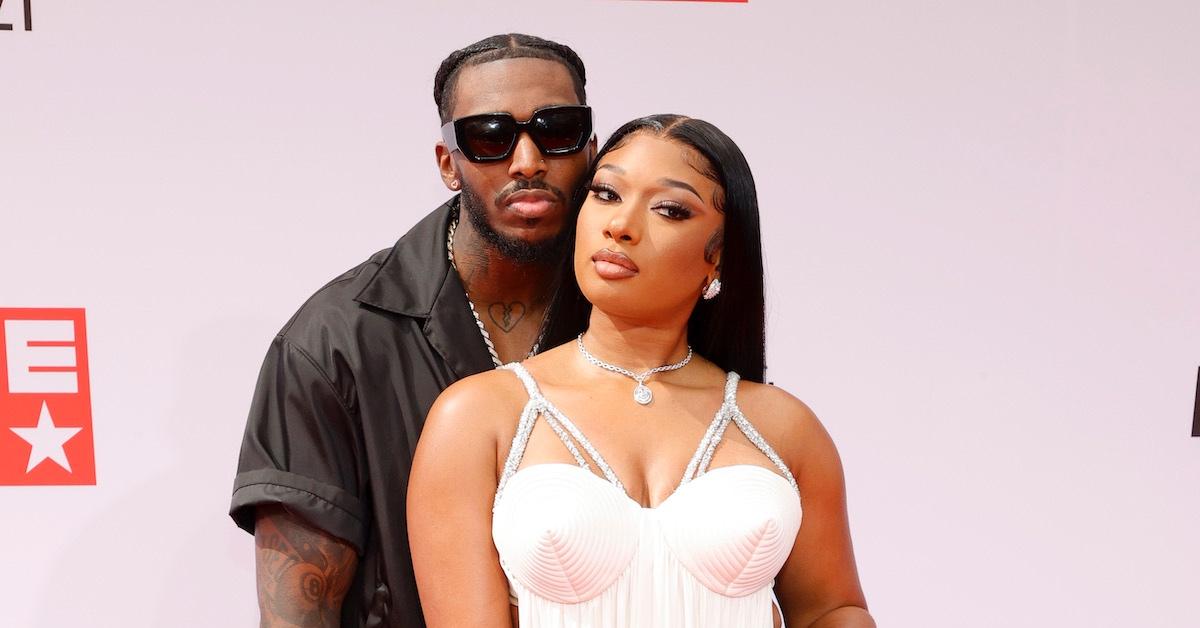 Pardison Fontaine and Megan Thee Stallion on the red carpet