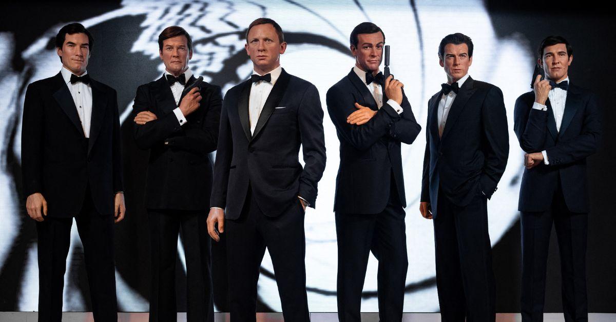 James Bond waxworks on display at Madame Tussauds
