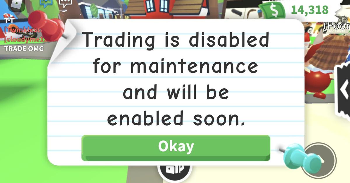 Why Is Trading Disabled in 'Adopt Me'? When Will the Bug Be Fixed?