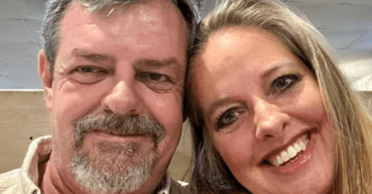 Kim Plath smiles in a selfie with boyfriend Ken Palmer