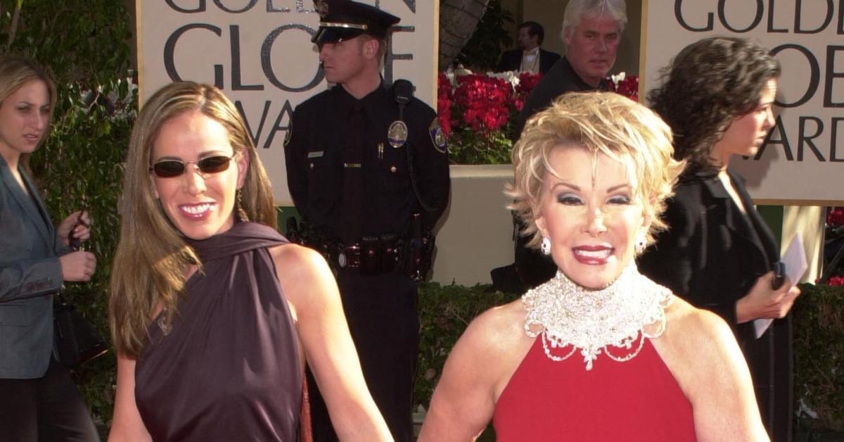 Daughter Melissa Rivers (L) and mom Joan Rivers (R)