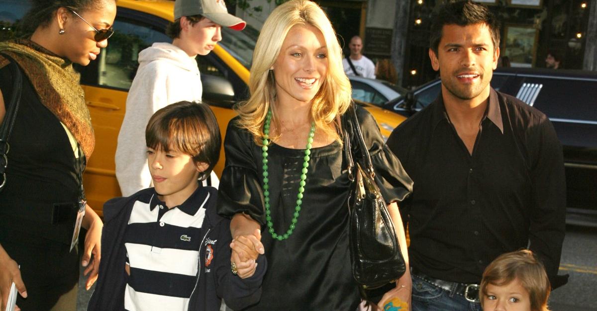 Kelly Ripa, Mark Consuelos et leurs enfants