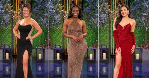 Brittany, AD, and Amy at the 'Love Is Blind' Season 6 reunion