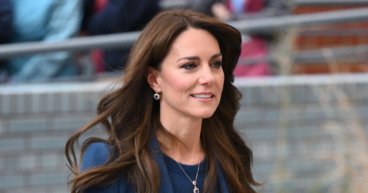 Kate Middleton at the opening of Evelina London's new children's day surgery unit on Dec. 5, 2023 in London