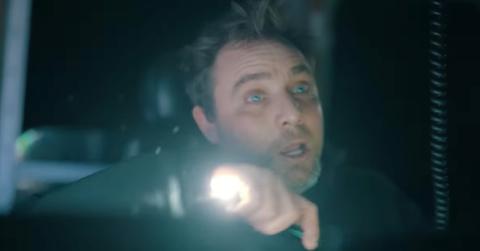 Jake Anderson just before he has to abandon his ship on Season 21 of 'Deadliest Catch'.