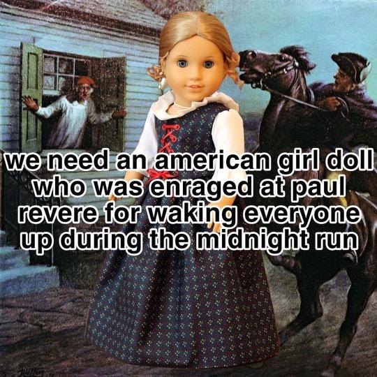 American Girl Doll meme