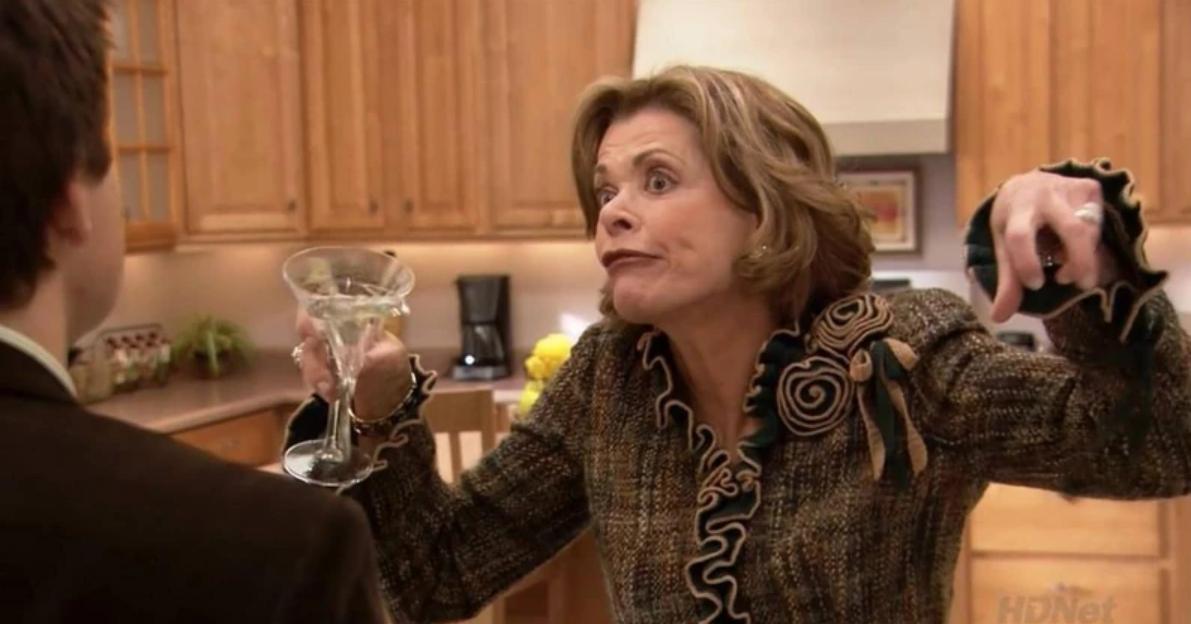 Lucille mocks her son, Michael, on 'Arrested Development'